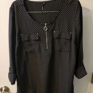 Cathy Polkadot Blouse